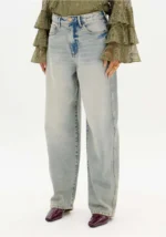 CALÇA JEANS BAGGY AZUL CLARO LANÇA PERFUME